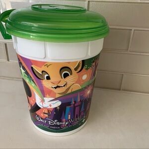 Disney World Park Icons Popcorn Bucket 2024 Mickey Mouse Moana Tiana Simba